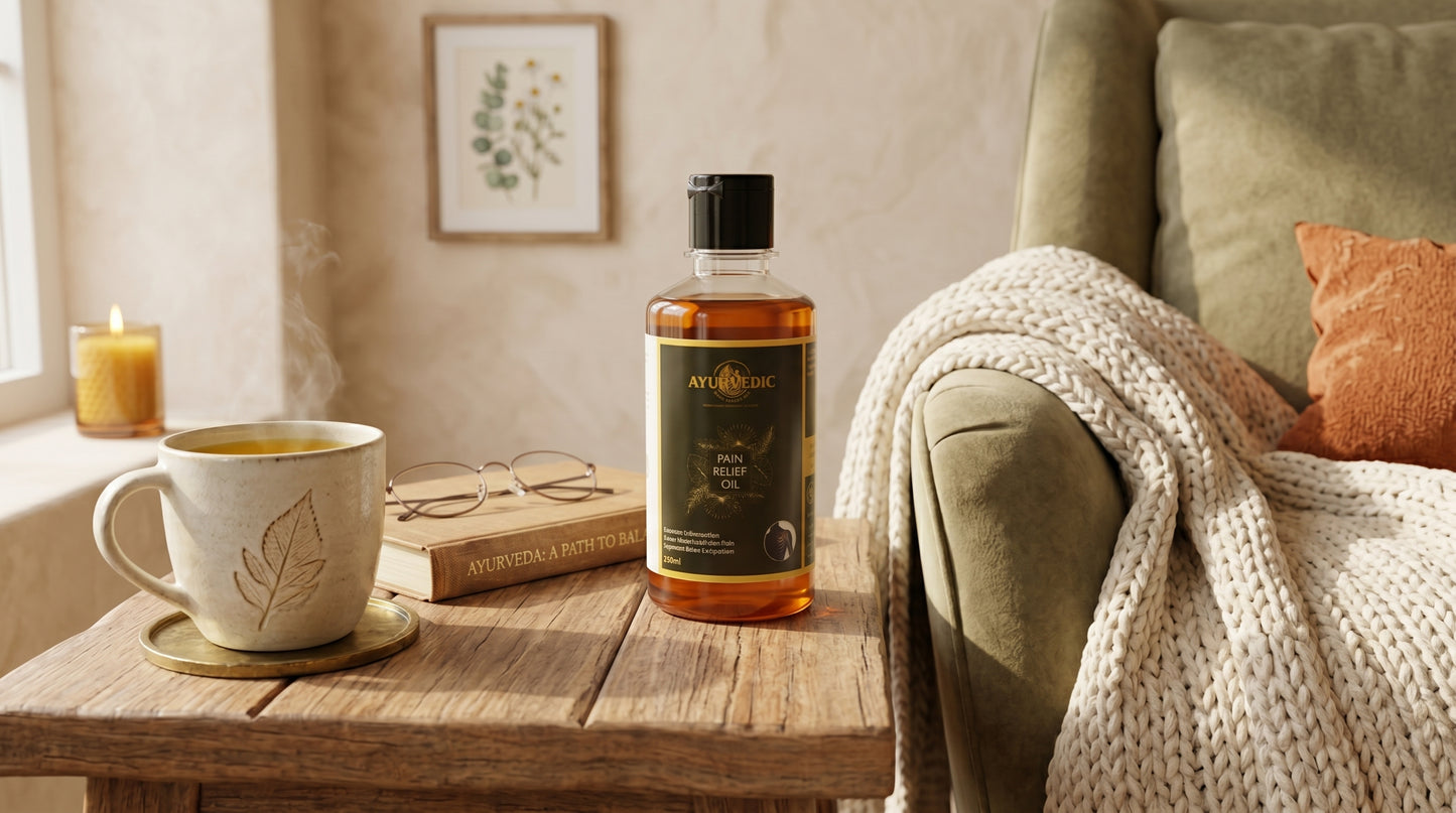 🌿 Pure Ayurvedic Healing Pain Relief Oil 🌿