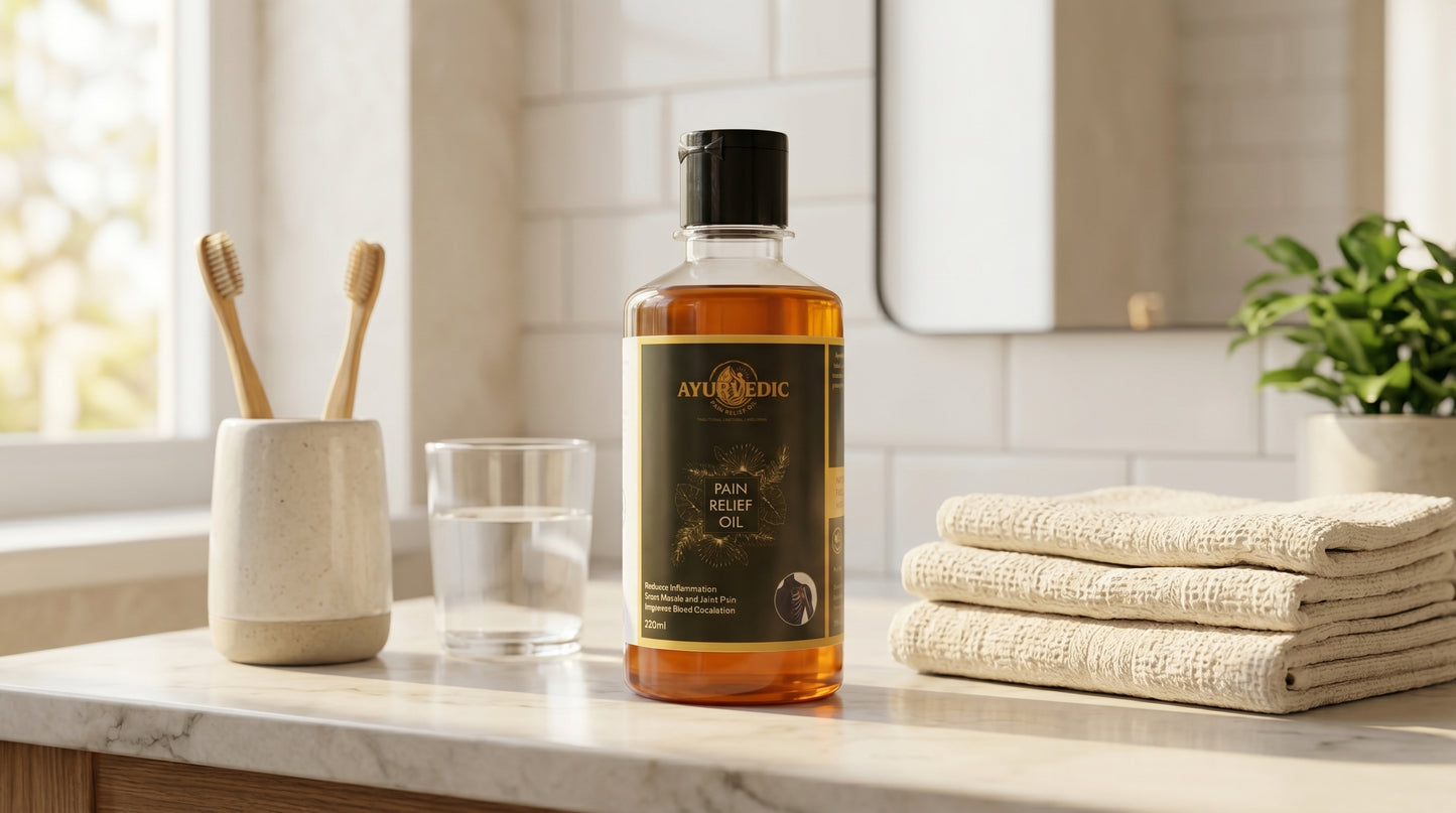 🌿 Pure Ayurvedic Healing Pain Relief Oil 🌿