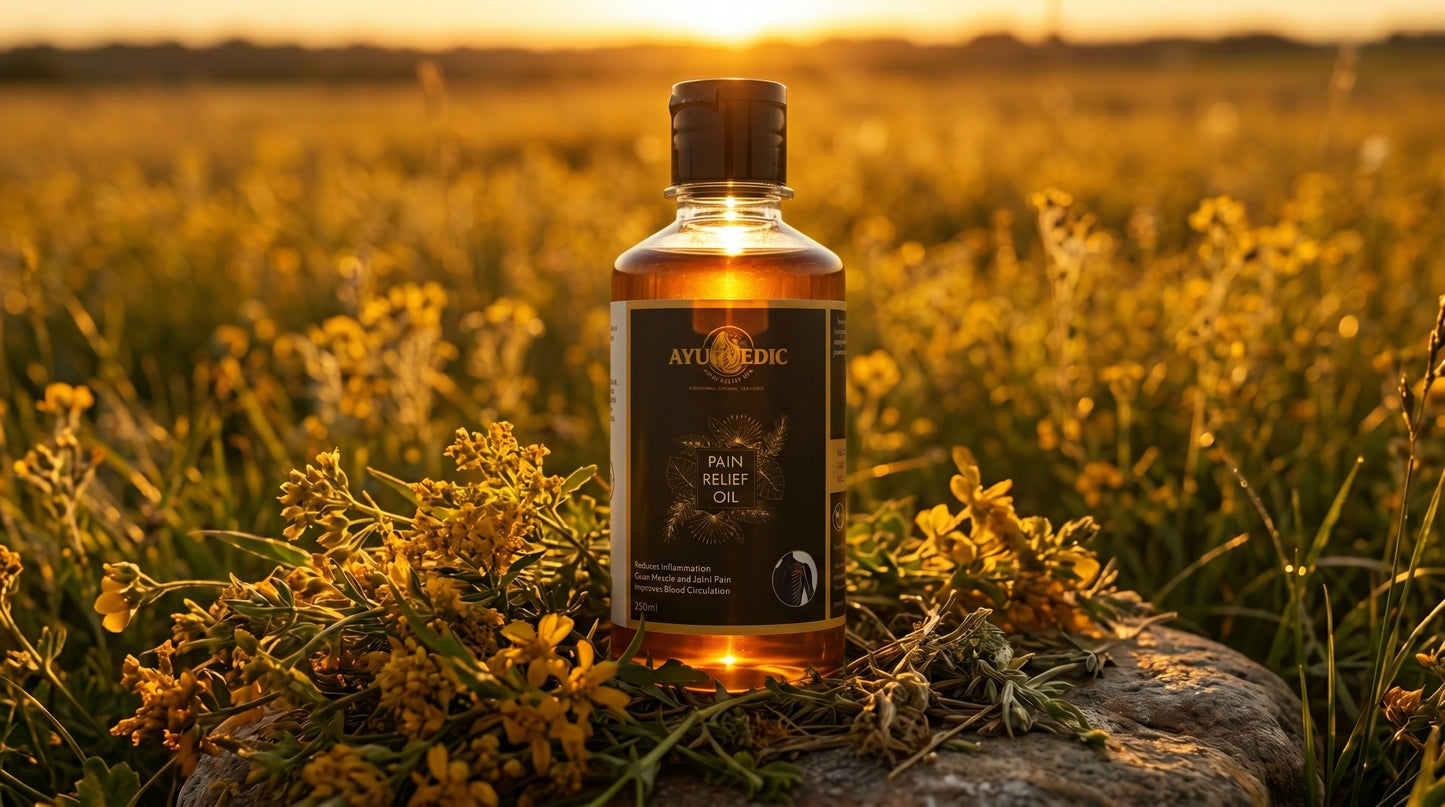 🌿 Pure Ayurvedic Healing Pain Relief Oil 🌿