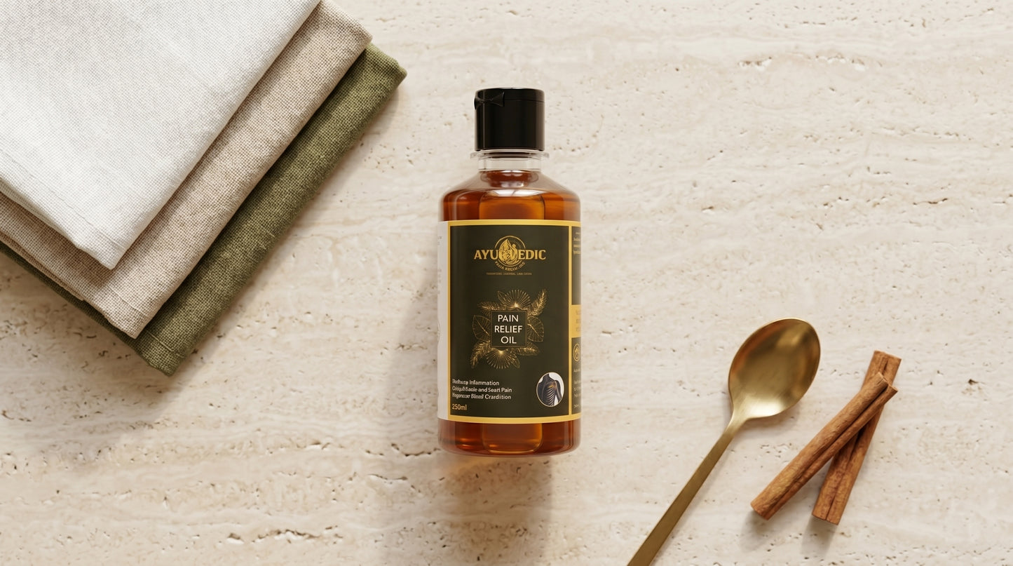 🌿 Pure Ayurvedic Healing Pain Relief Oil 🌿