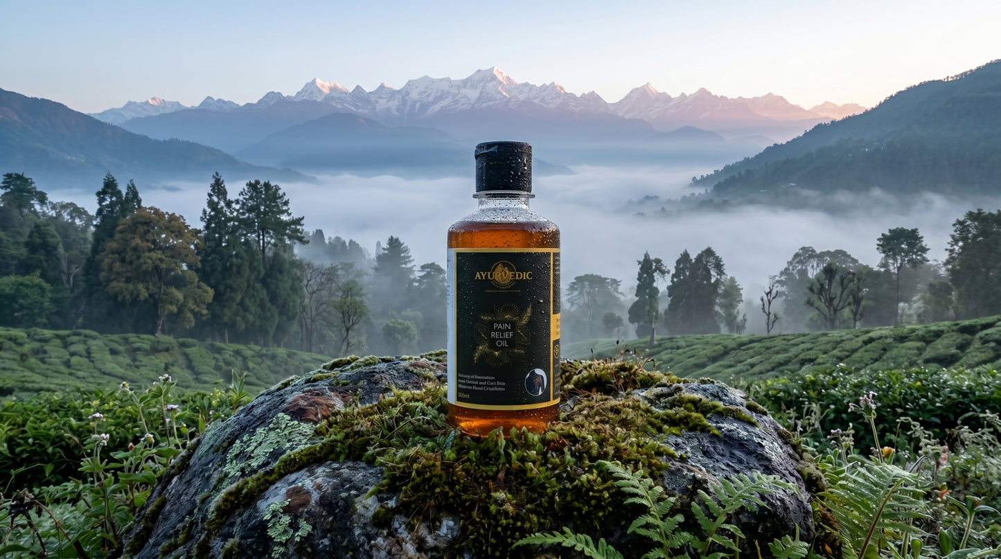 🌿 Pure Ayurvedic Healing Pain Relief Oil 🌿