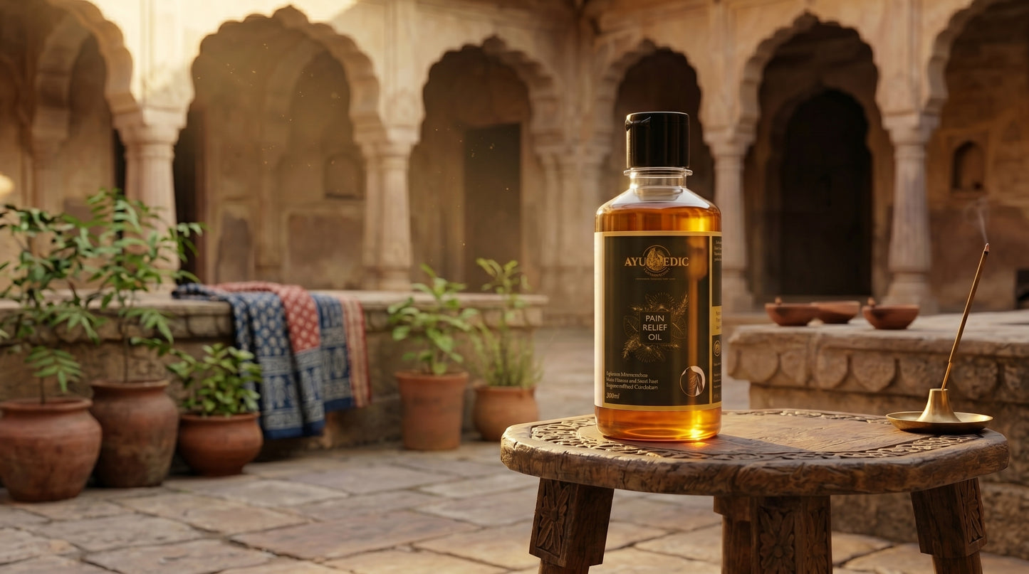 🌿 Pure Ayurvedic Healing Pain Relief Oil 🌿