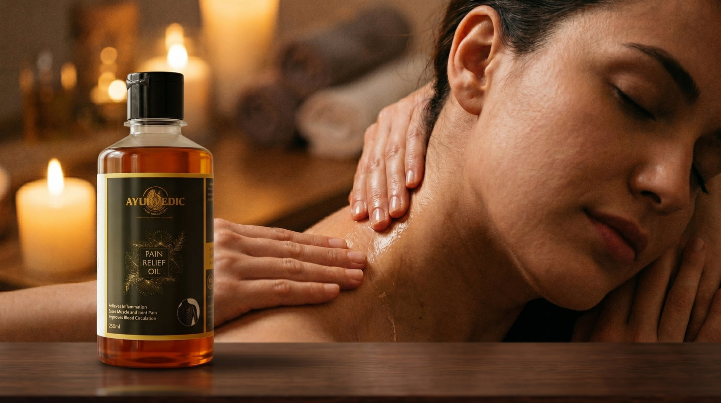 🌿 Pure Ayurvedic Healing Pain Relief Oil 🌿